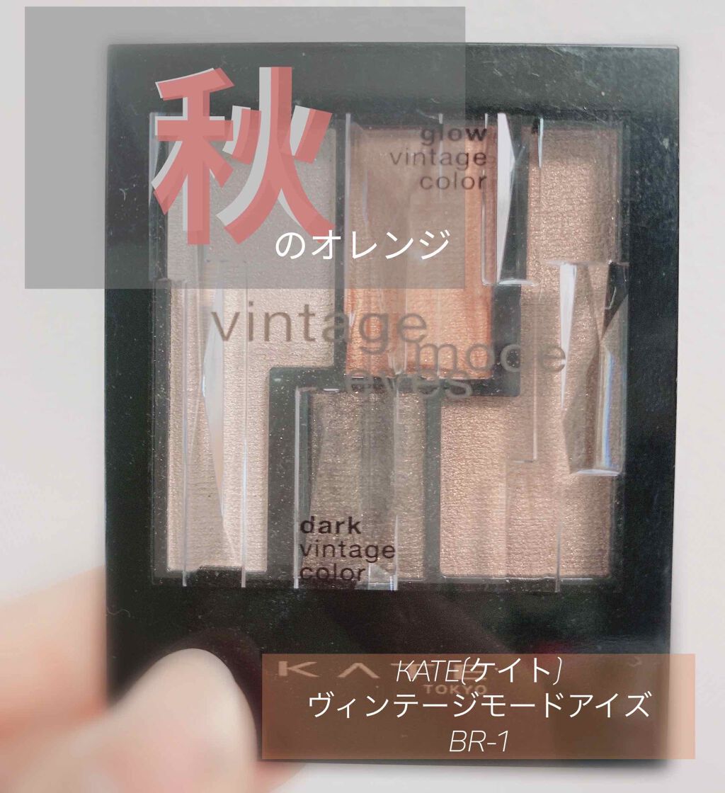 ヴィンテージモードアイズ/KATE/アイシャドウパレットを使ったクチコミ(1枚目)
