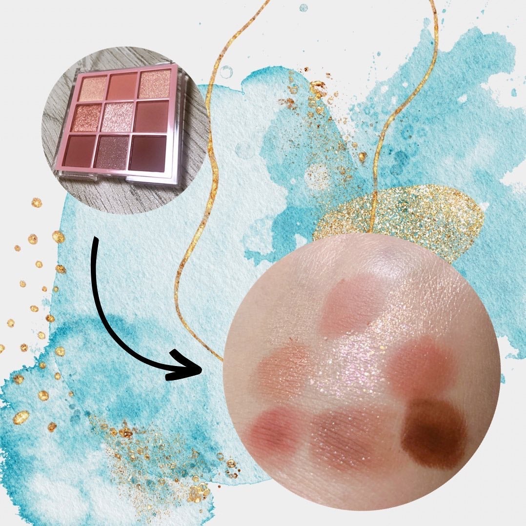 KEYBO FALL IN LOVE SHADOW PALETTE/keybo/アイシャドウパレットを使ったクチコミ(3枚目)