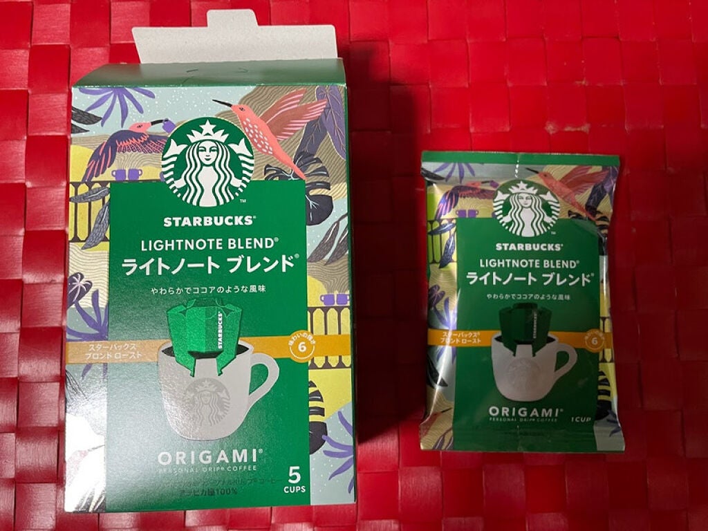 スターバックス オリガミ® パーソナルドリップ® セット/ドリンクを使ったクチコミ(2枚目)