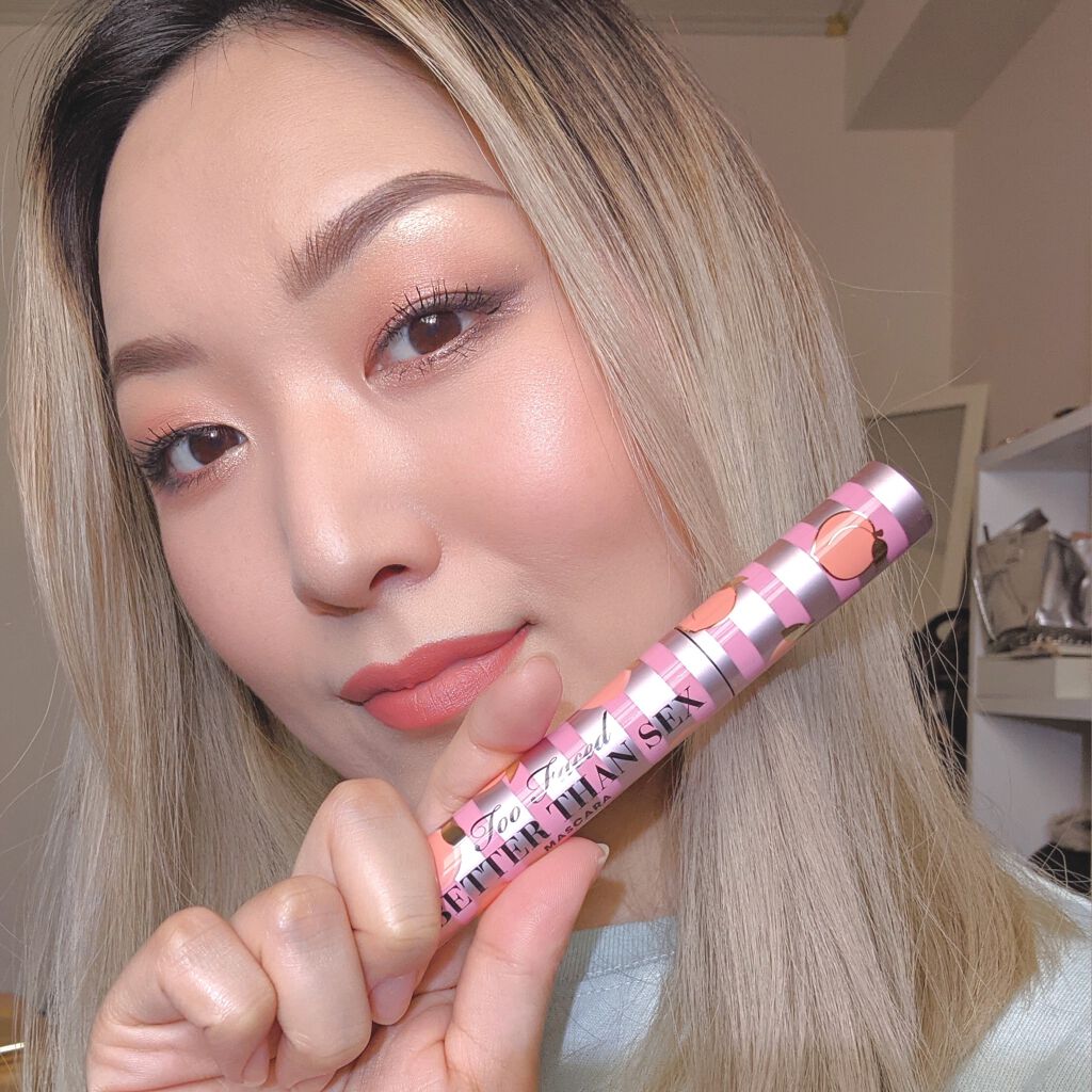 ベター ザン セックス マスカラ ピーチズクリーム/Too Faced/マスカラを使ったクチコミ（3枚目）