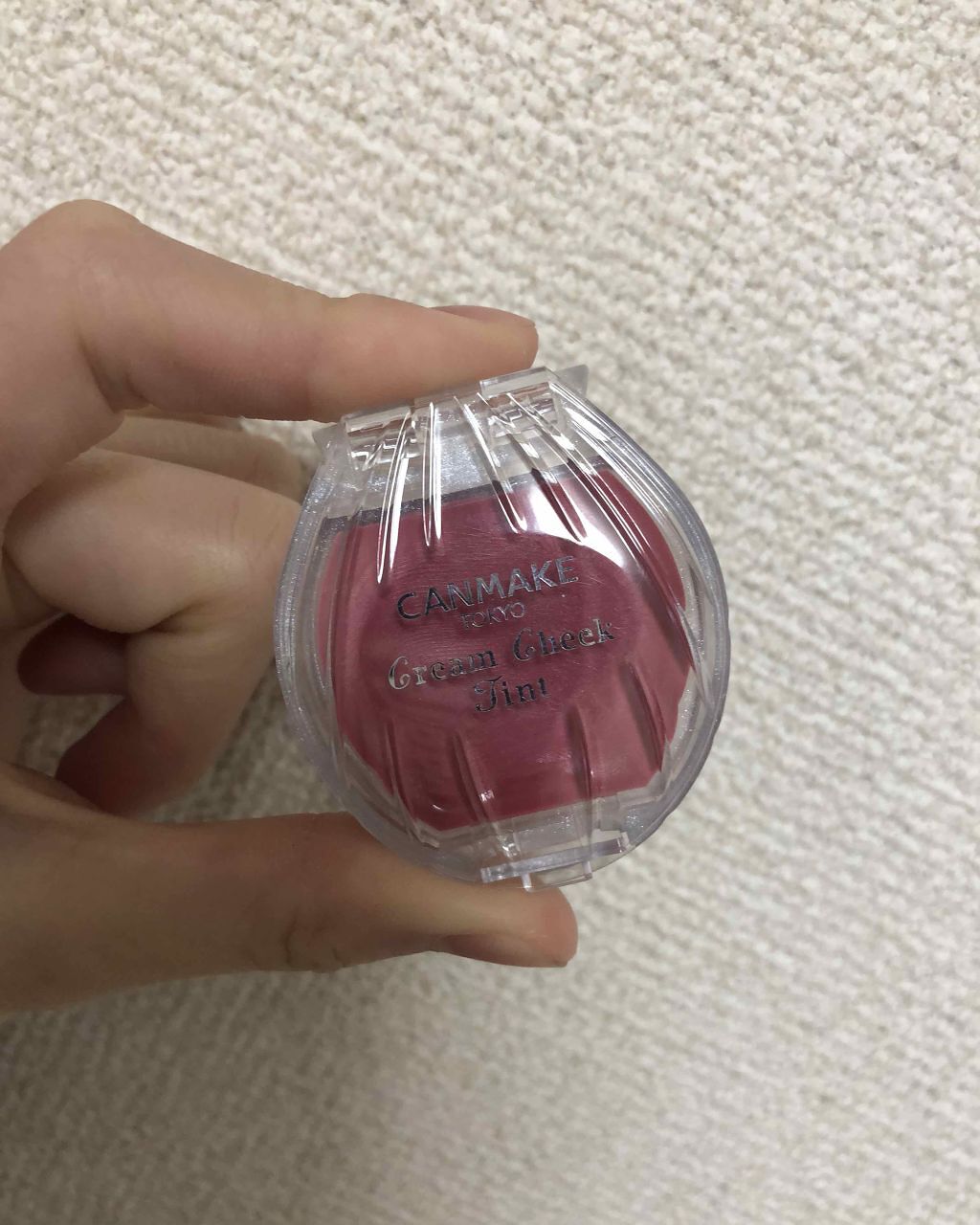 クリームチーク ティント/キャンメイク/ジェル・クリームチークを使ったクチコミ（1枚目）