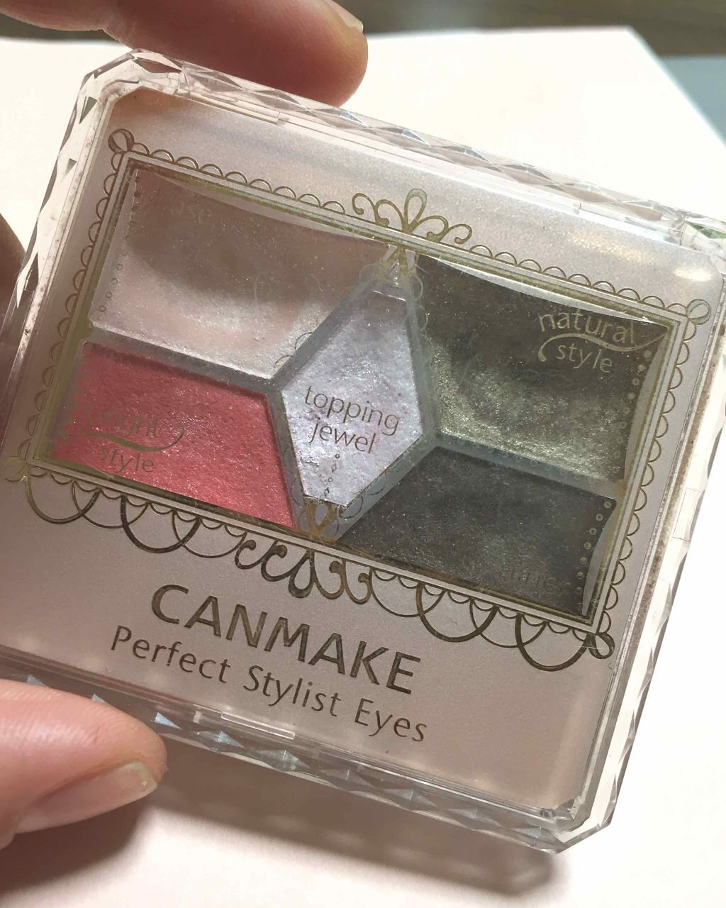 【旧品】パーフェクトスタイリストアイズ/キャンメイク/アイシャドウパレットを使ったクチコミ(1枚目)