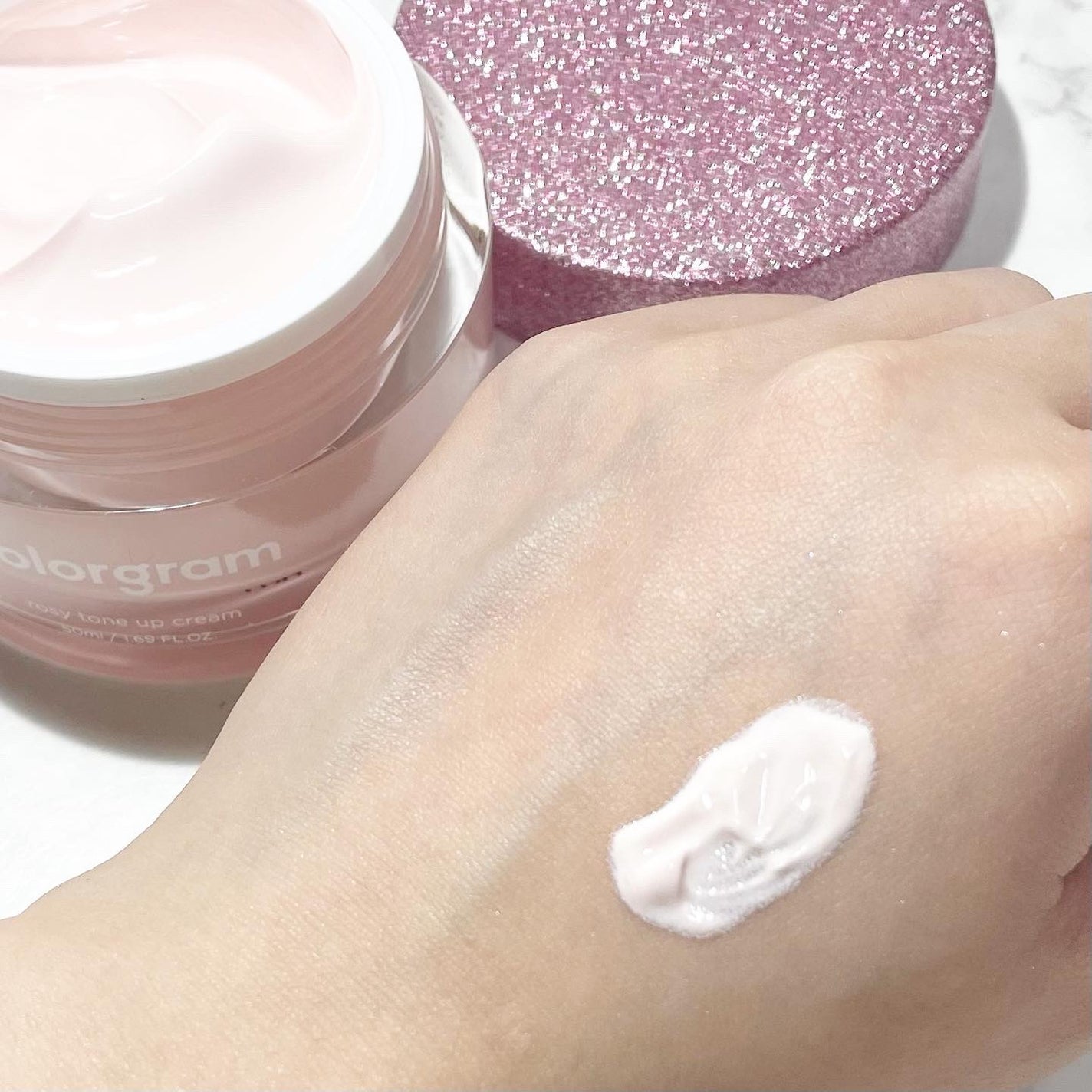 ロージー トーンアップクリーム /Colorgram/化粧下地を使ったクチコミ(5枚目)