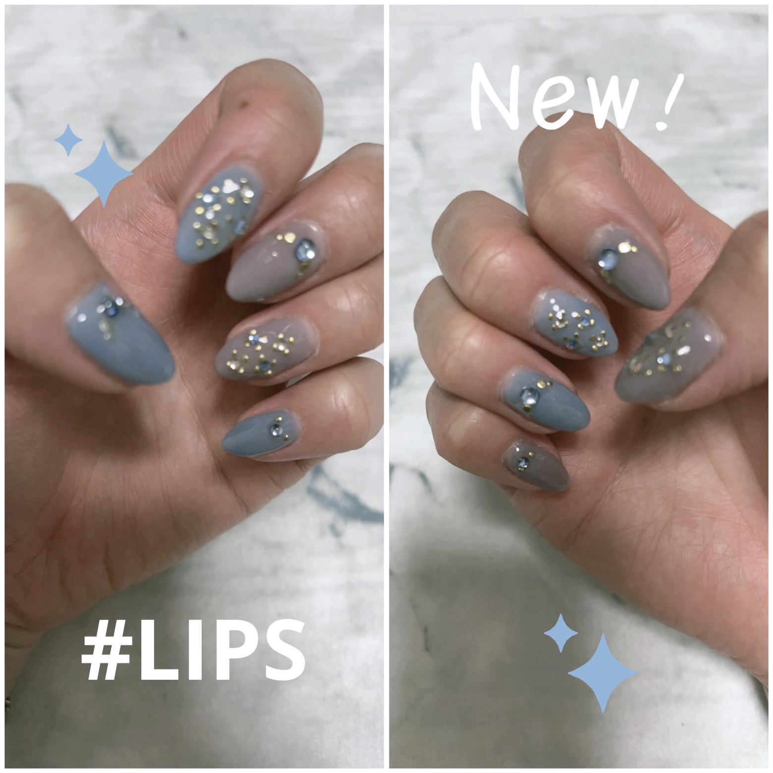 ネイルシール/セリア/ネイルシールを使ったクチコミ（1枚目）