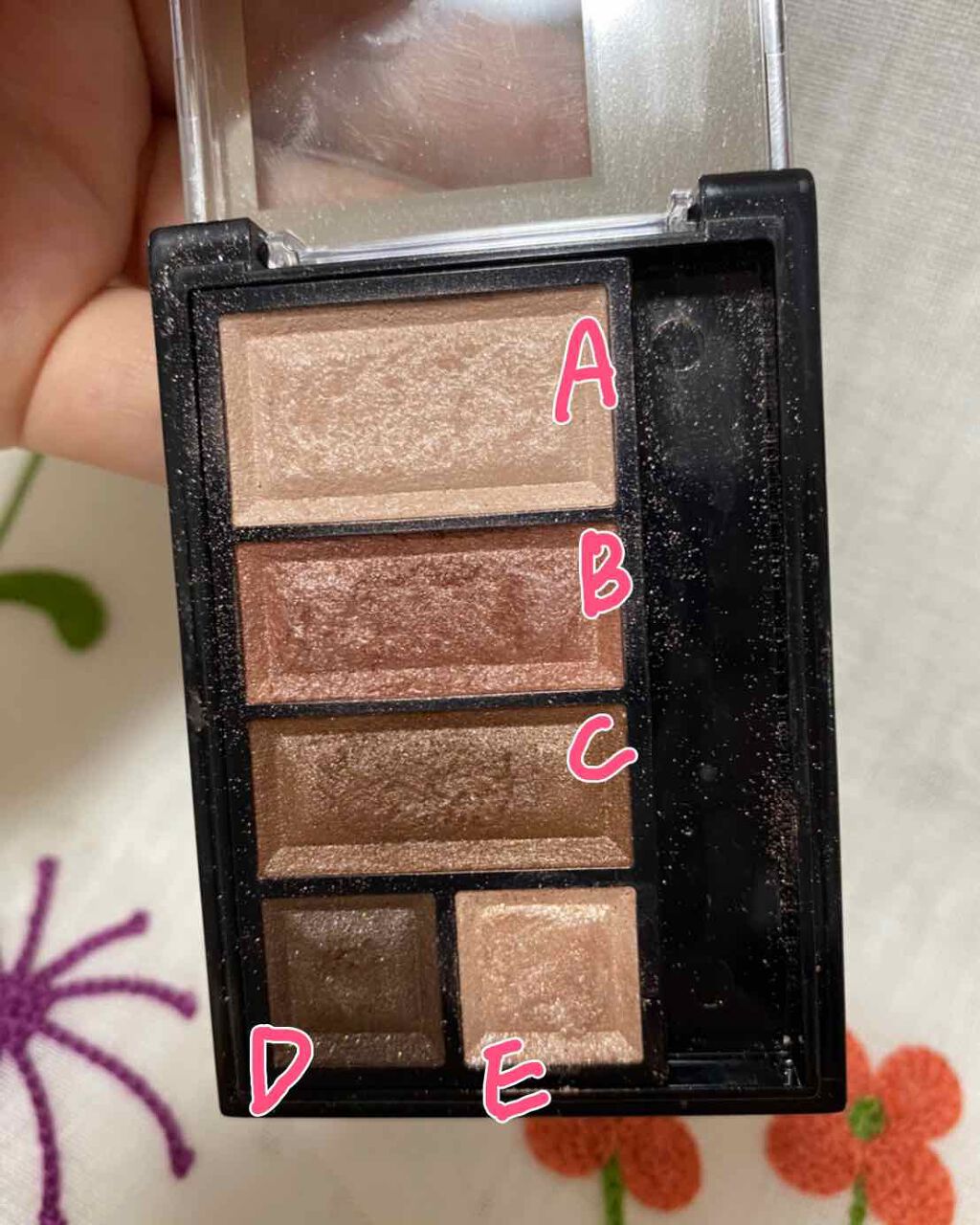 ショコラスウィート アイズ/リンメル ロンドン/アイシャドウパレットを使ったクチコミ（2枚目）