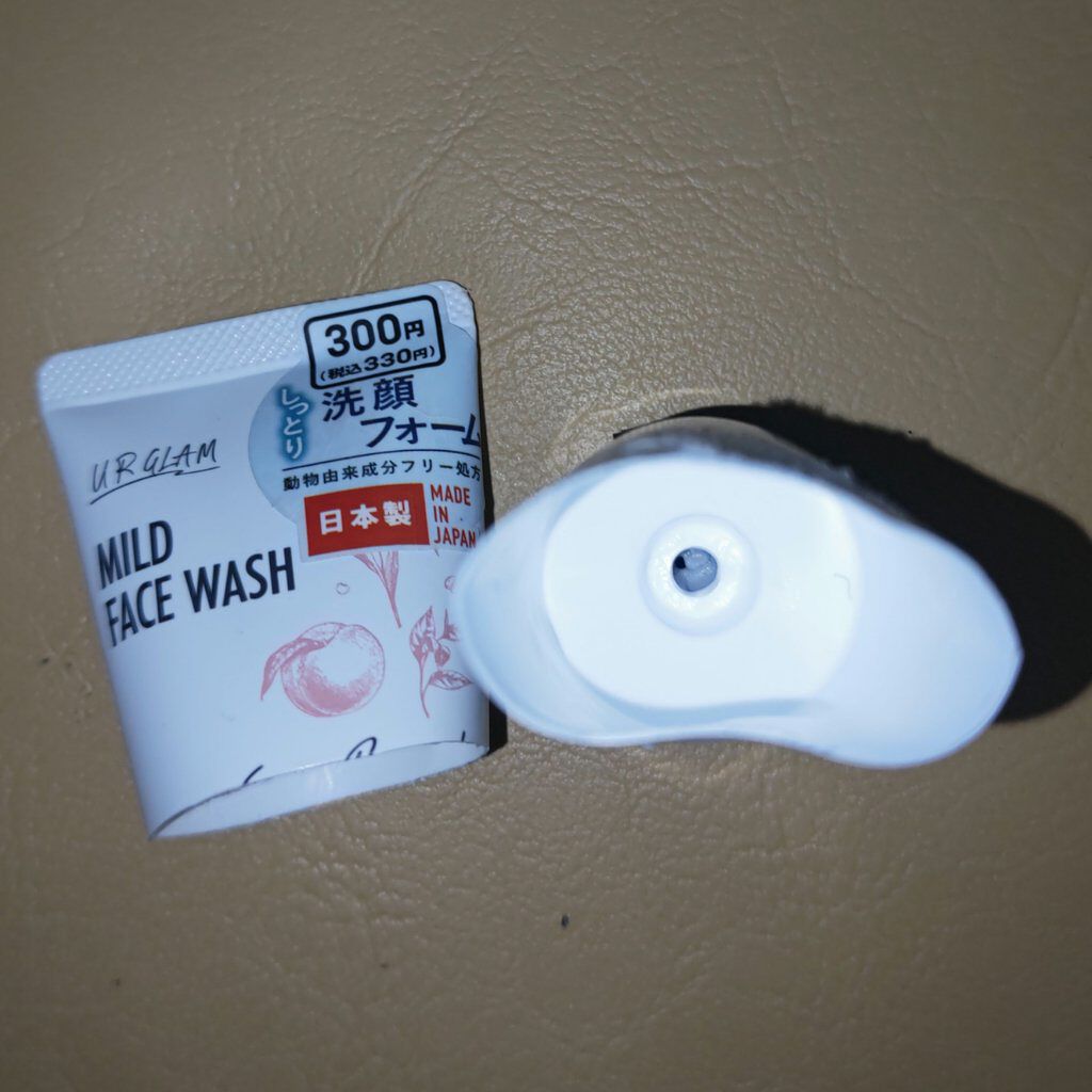 マイルドフェイスウォッシュ/U R GLAM/洗顔フォームを使ったクチコミ（1枚目）