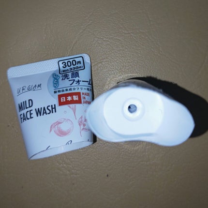マイルドフェイスウォッシュ/U R GLAM/洗顔フォームを使ったクチコミ(1枚目)