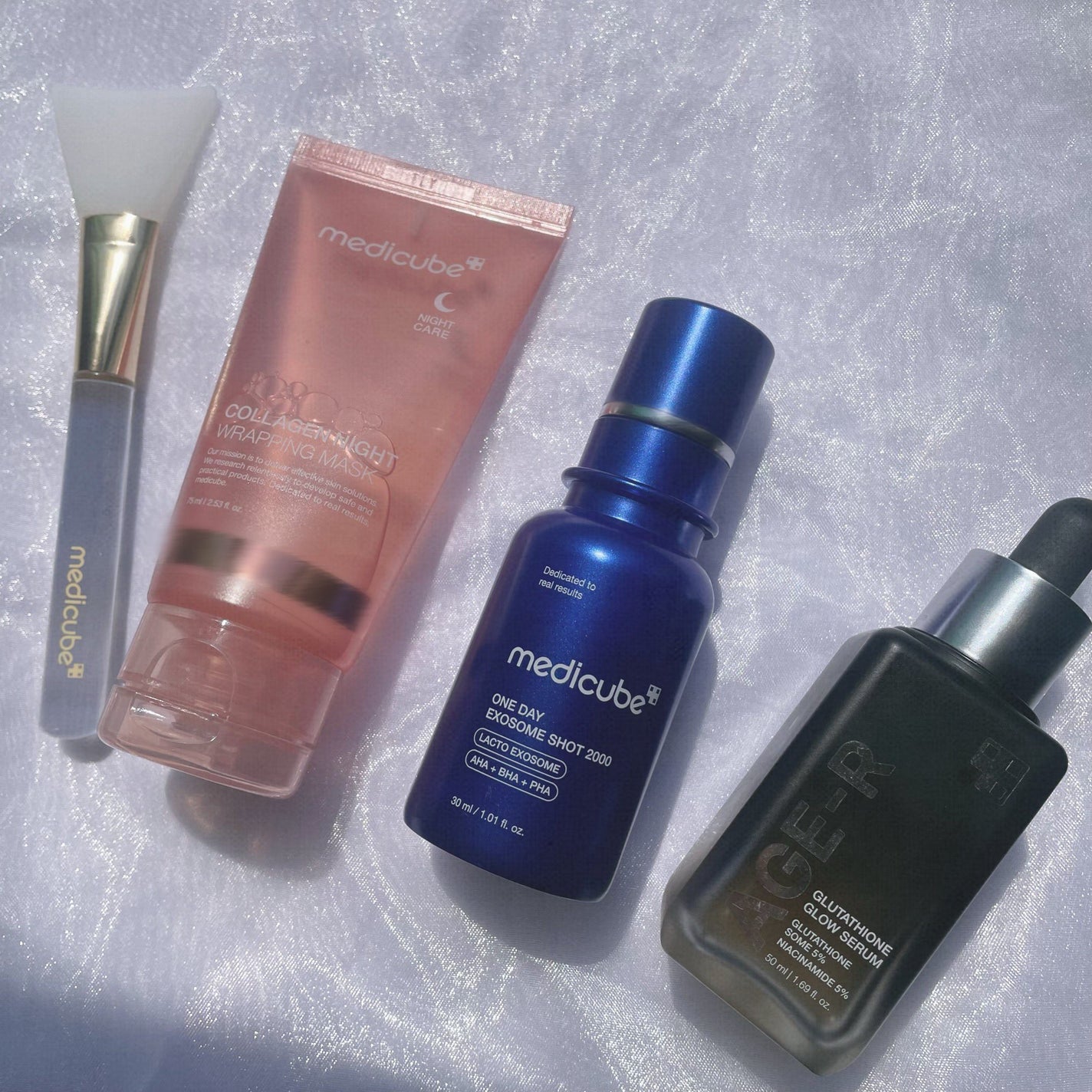 グルタチオングロウアンプル/MEDICUBE/美容液を使ったクチコミ(1枚目)