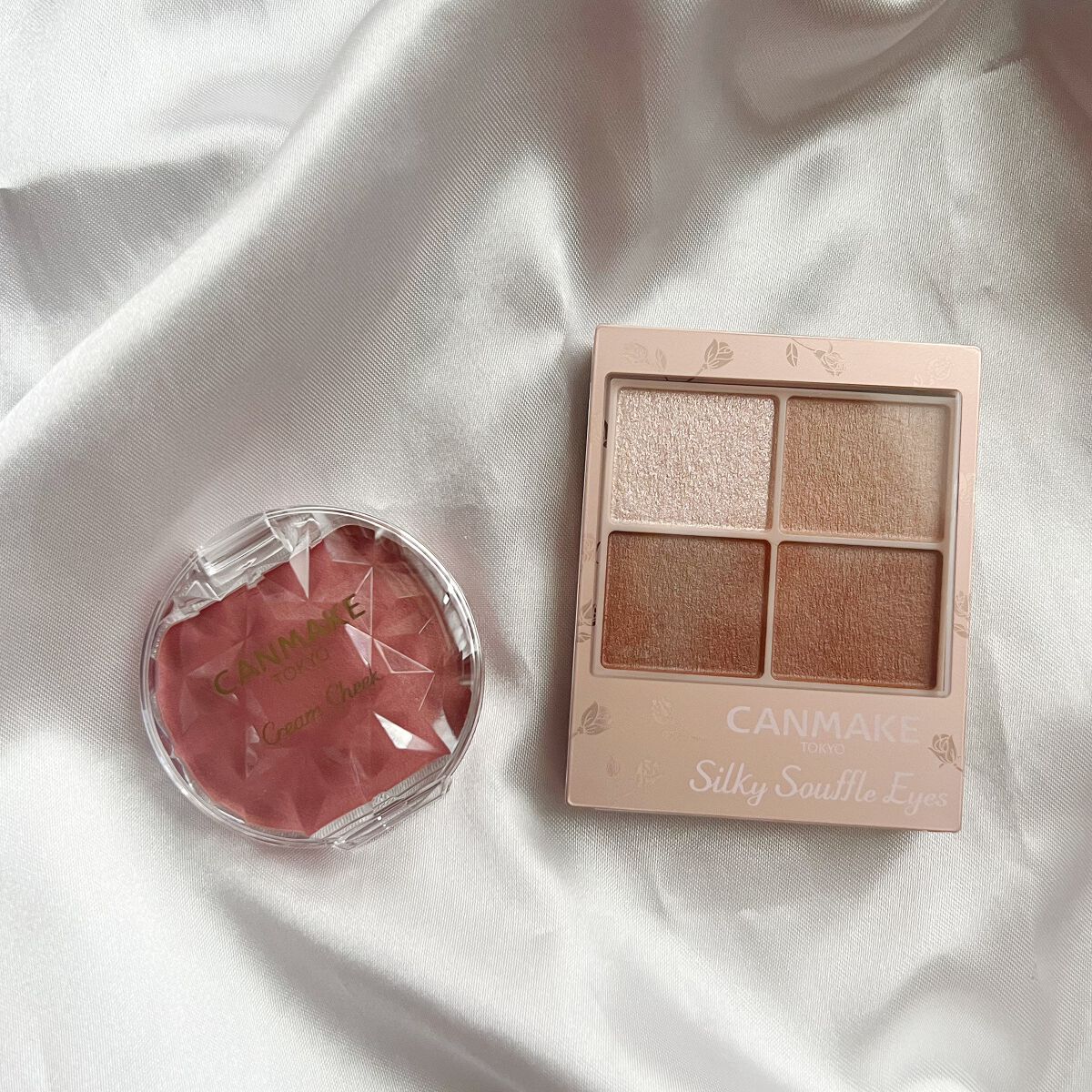 シルキースフレアイズ（マットタイプ）/キャンメイク/アイシャドウパレットを使ったクチコミ（2枚目）