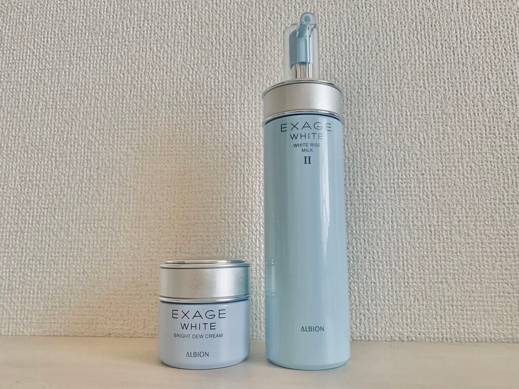 エクサージュホワイト ブライトデュウ クリーム/ALBION/フェイスクリームを使ったクチコミ(1枚目)