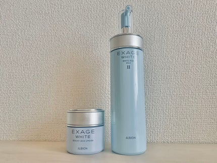 エクサージュホワイト ブライトデュウ クリーム/ALBION/フェイスクリームを使ったクチコミ(1枚目)