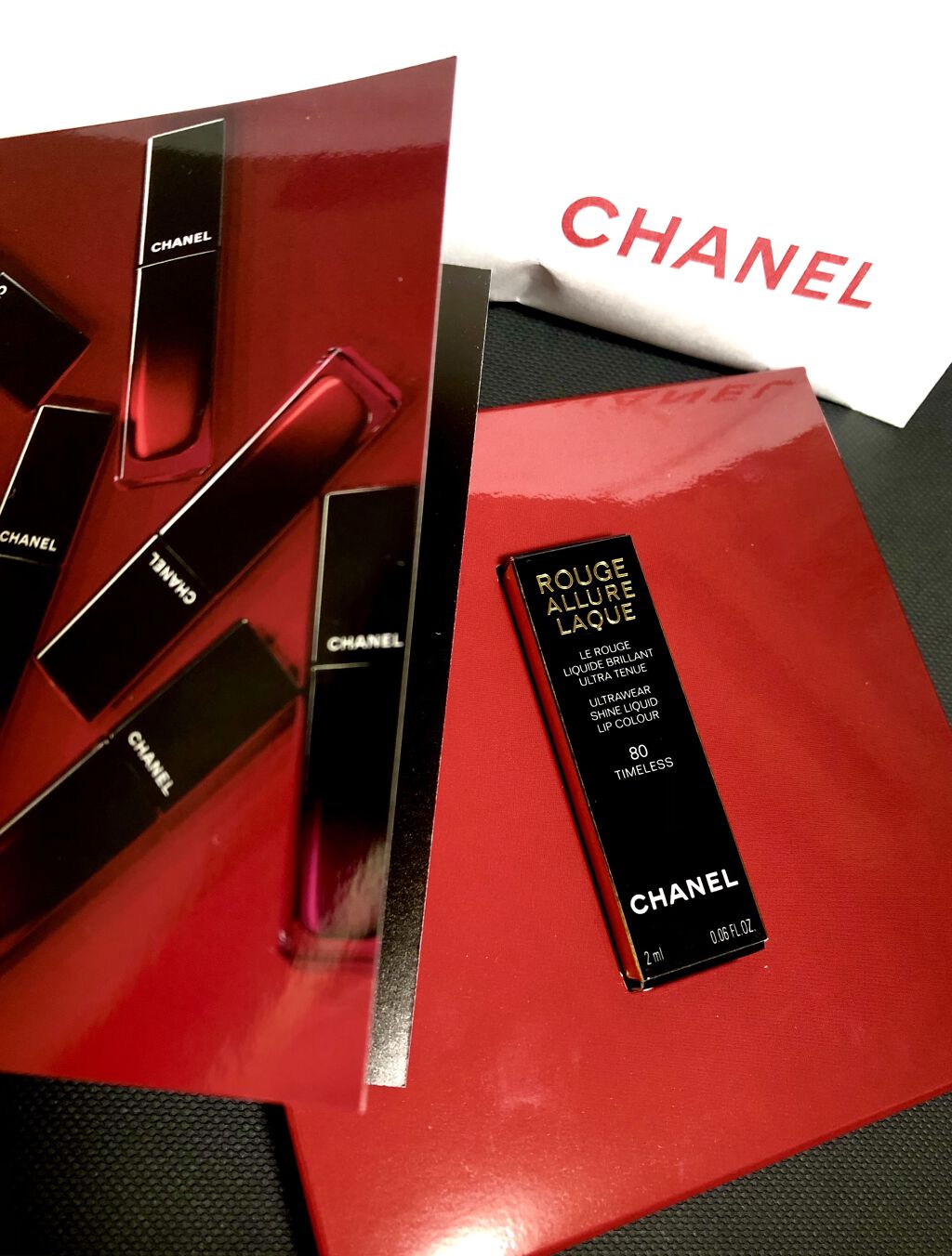 ルージュ アリュール ラック/CHANEL/口紅を使ったクチコミ（2枚目）