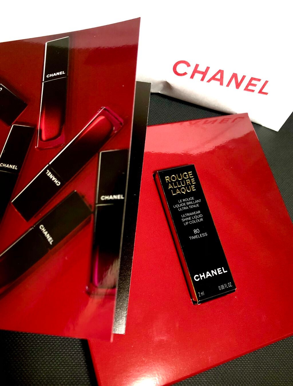 ルージュ アリュール ラック/CHANEL/口紅を使ったクチコミ(2枚目)