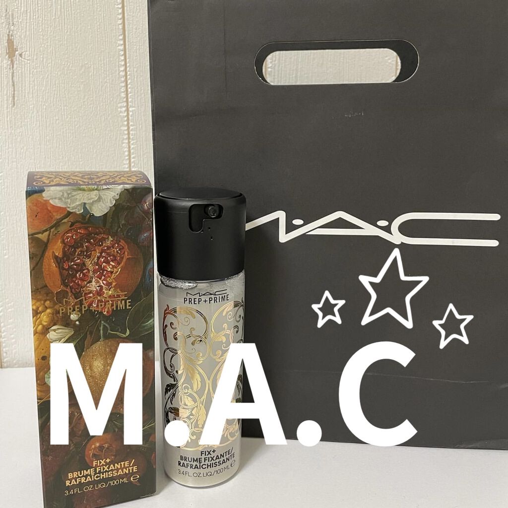 プレップ プライム フィックス+ ゴールドライト／ピンクライト ゴールドライト/M・A・C/ミスト状化粧水を使ったクチコミ（1枚目）