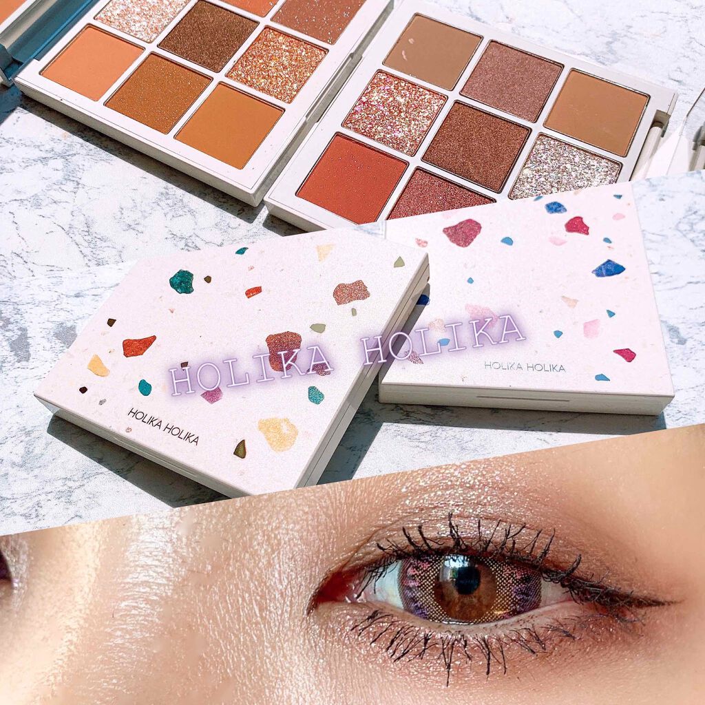 TERRAZZO Shadow palette/HOLIKA HOLIKA/アイシャドウパレットを使ったクチコミ（1枚目）