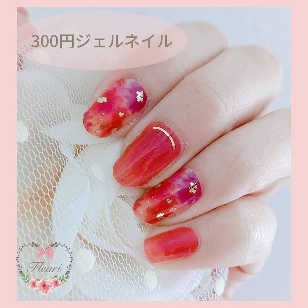 ジェルネイルシール/THREEPPY/ネイルシールを使ったクチコミ(1枚目)