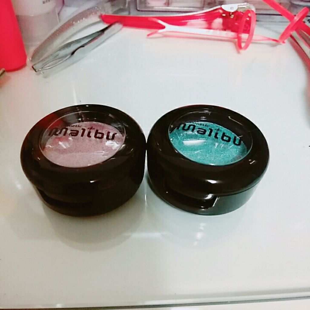 マリブアイシャドウ/マリブビューティー/単色アイシャドウを使ったクチコミ（1枚目）