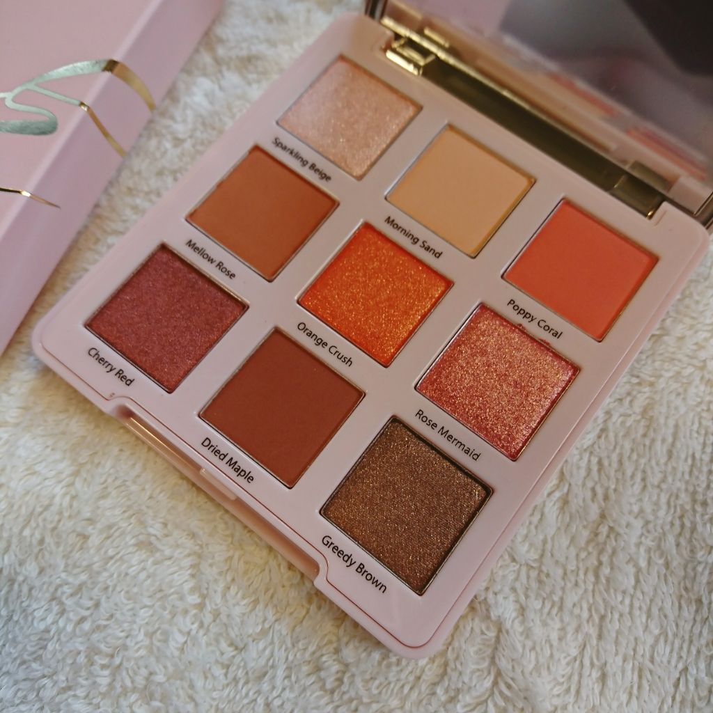 インクライティング シャドウパレット/PERIPERA/アイシャドウパレットを使ったクチコミ（2枚目）