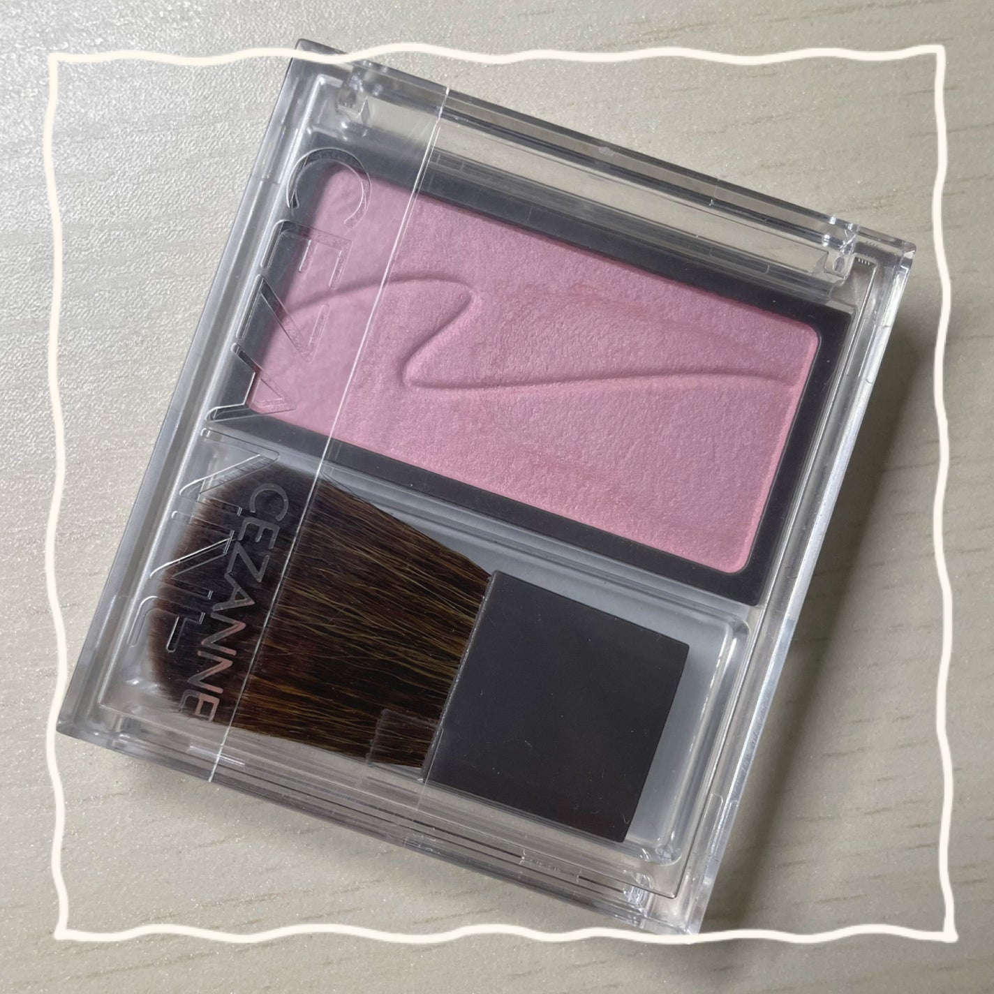 チークブラッシュ/CEZANNE/パウダーチークを使ったクチコミ(1枚目)