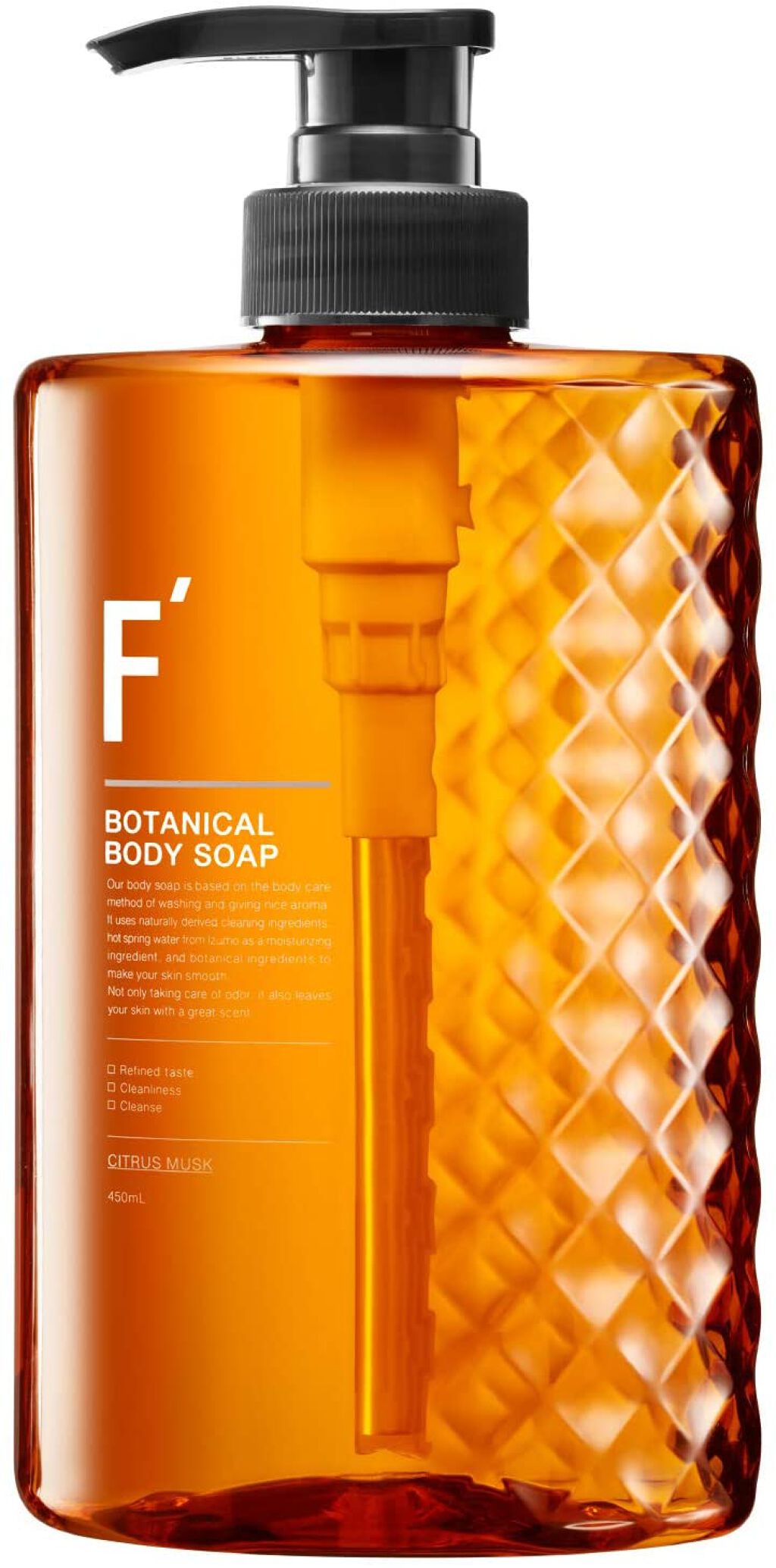 F'(エフダッシュ) ボタニカル ボディソープ