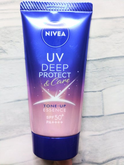 ニベアUV ディープ プロテクト&ケア トーンアップ エッセンス/ニベア/日焼け止めローションを使ったクチコミ(1枚目)