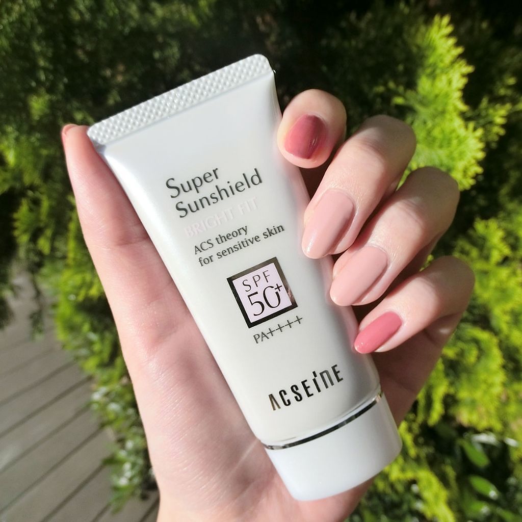 スーパーサンシールド ブライトフィット/ACSEINE/日焼け止めミルクを使ったクチコミ（1枚目）