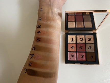 アンインヒビテッド アイシャドーパレット/NARS/アイシャドウパレットを使ったクチコミ(3枚目)