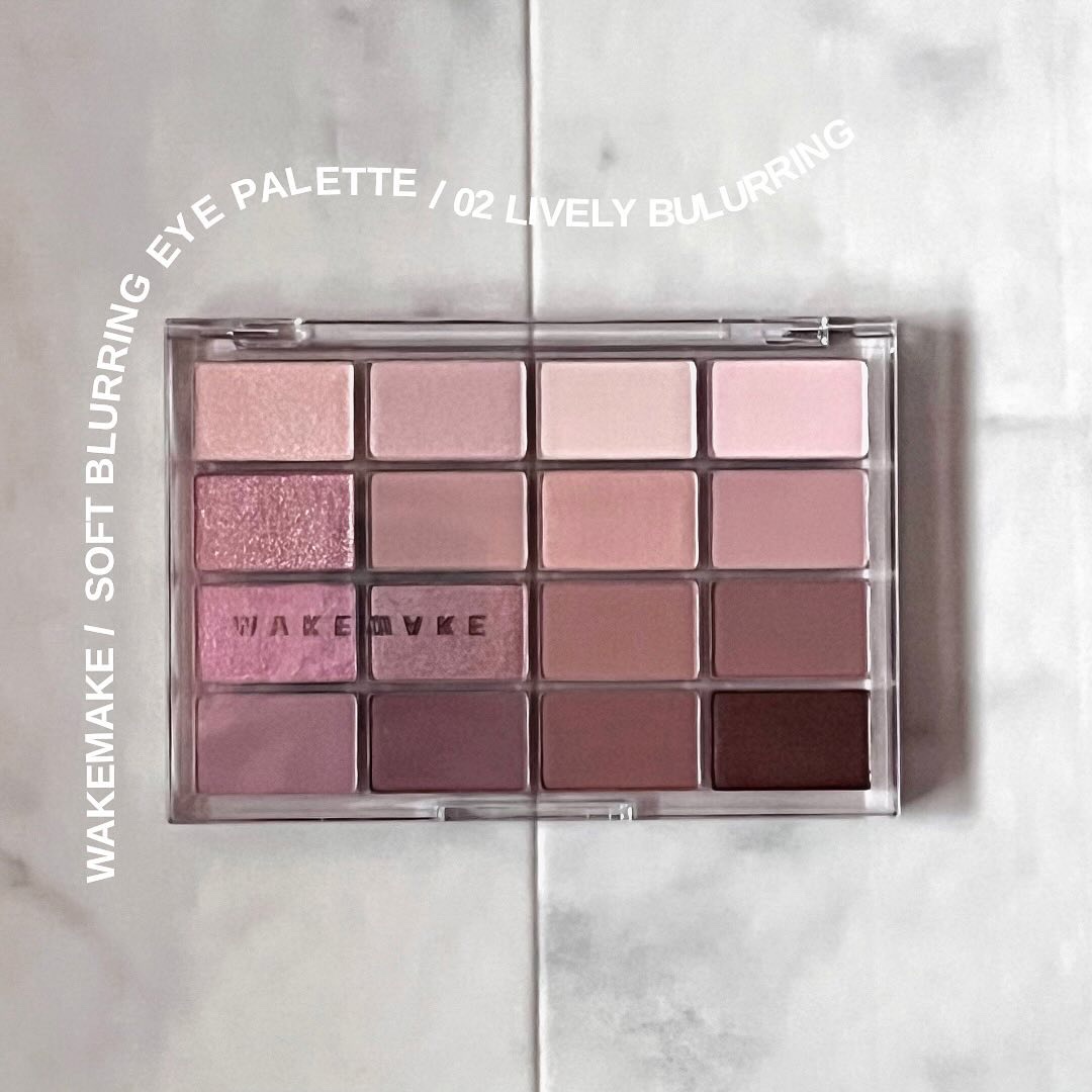 ソフトブラーリングアイパレット/wakemake/アイシャドウパレットを使ったクチコミ（1枚目）