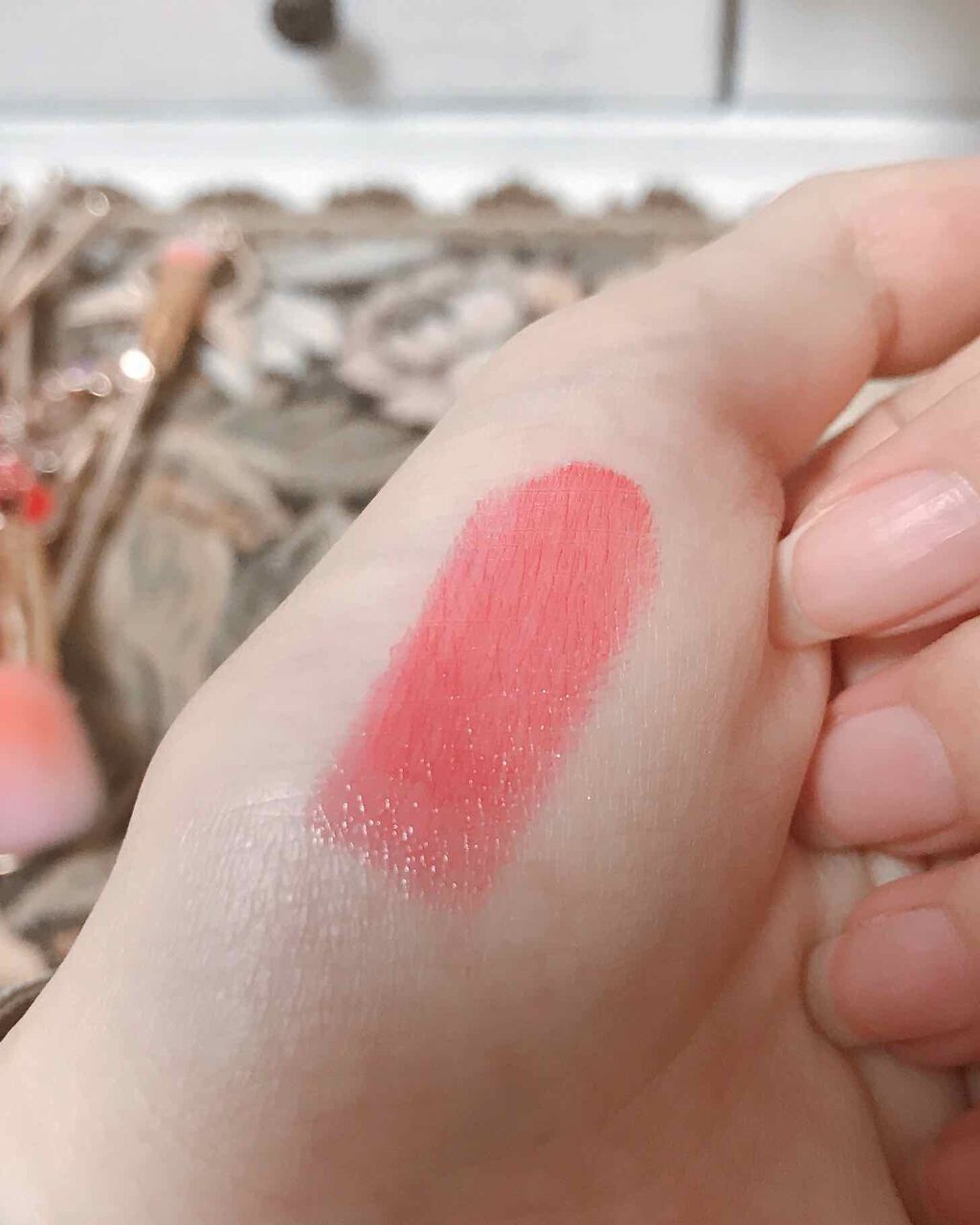 ブライトアップルージュ/media/口紅を使ったクチコミ（2枚目）