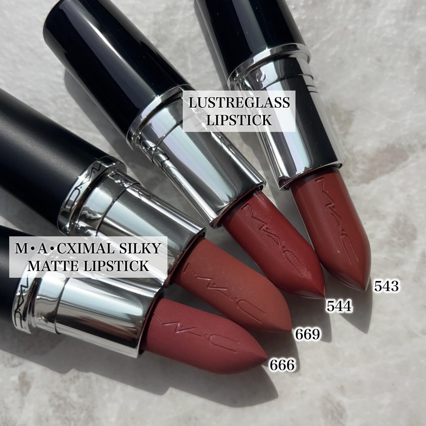 ラスターガラス リップスティック/M・A・C/口紅を使ったクチコミ（2枚目）