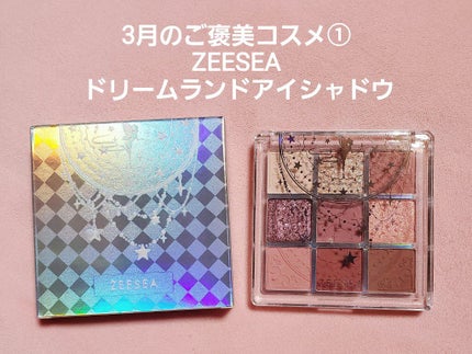 クォーツ 9色アイシャドウパレット(ドリームランドアイシャドウ)/ZEESEA/アイシャドウパレットを使ったクチコミ(1枚目)