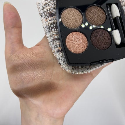 レ キャトル オンブル ツイード/CHANEL/アイシャドウパレットを使ったクチコミ(5枚目)