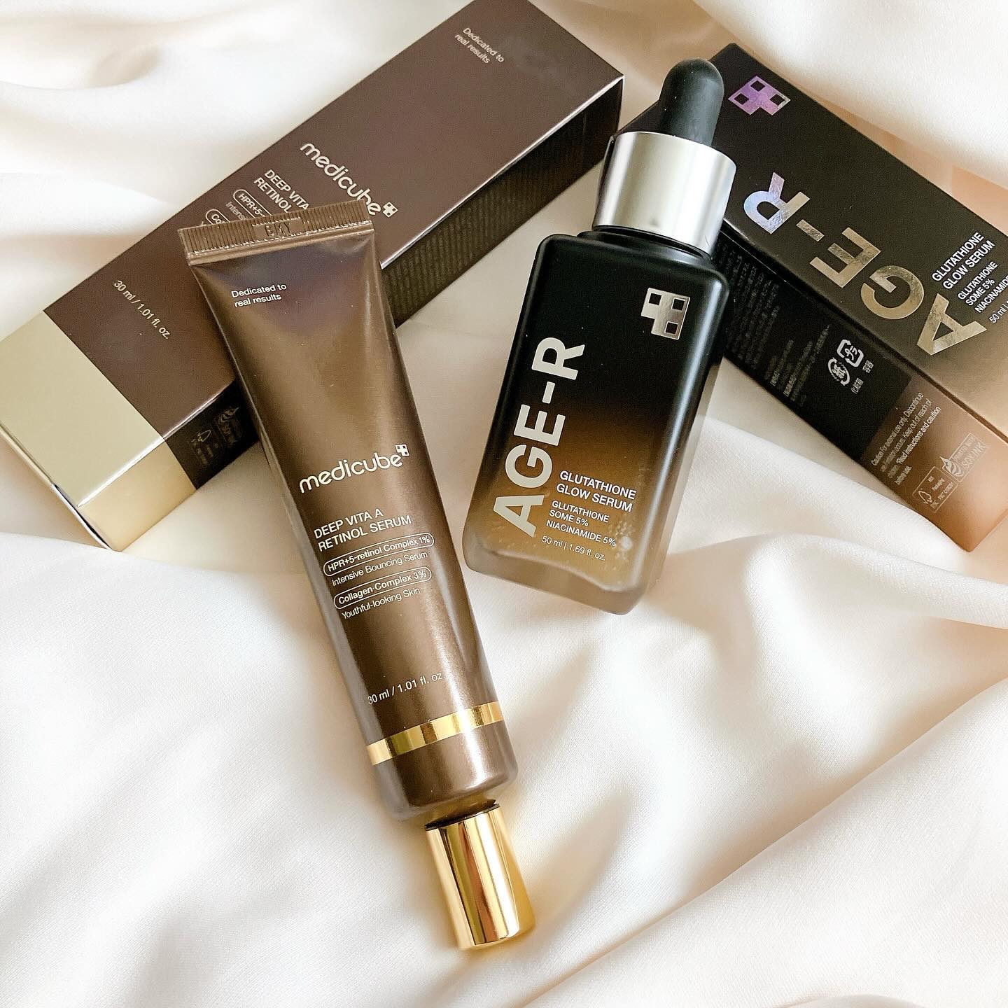 ディープビタAレチノールセラム/MEDICUBE/美容液を使ったクチコミ（1枚目）