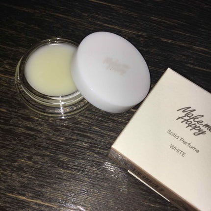 メイクミーハッピー ソリッドパフューム WHITE/キャンメイク/練り香水を使ったクチコミ(2枚目)