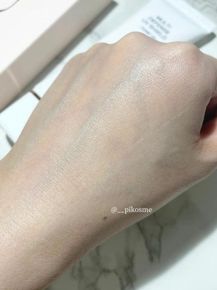 マルチ・ディフェンス UVシールド・トーンアップ/Raftel/日焼け止めクリームを使ったクチコミ(5枚目)