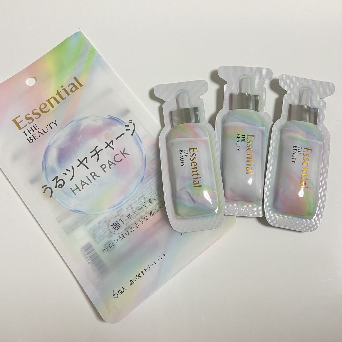 ザビューティ うるツヤチャージヘアパック/エッセンシャル/ヘアマスク・ヘアパックを使ったクチコミ（1枚目）