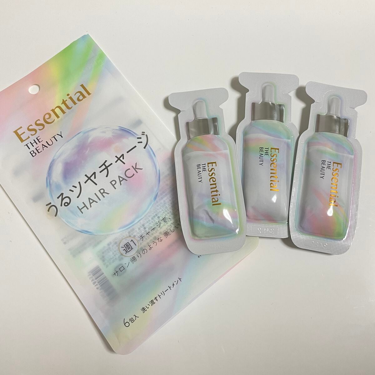 ザビューティ うるツヤチャージヘアパック/エッセンシャル/ヘアマスク・ヘアパックを使ったクチコミ(1枚目)