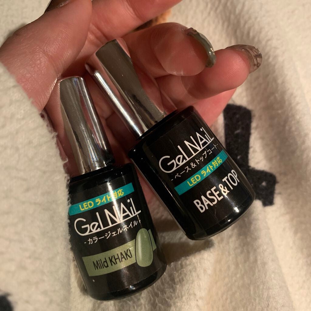 ジェルネイル(ライト対応)/セリア/ジェルネイルを使ったクチコミ(3枚目)