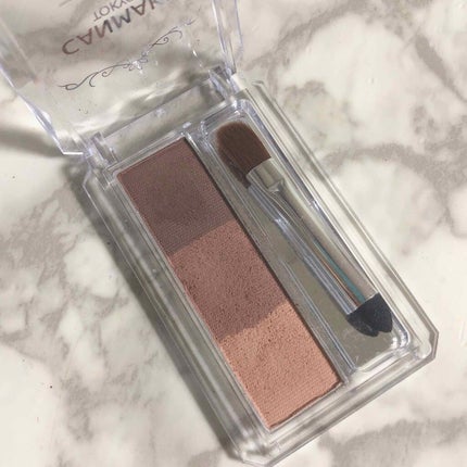 ミックスアイブロウ 02 ナチュラルブラウン/キャンメイク/パウダーアイブロウを使ったクチコミ(2枚目)