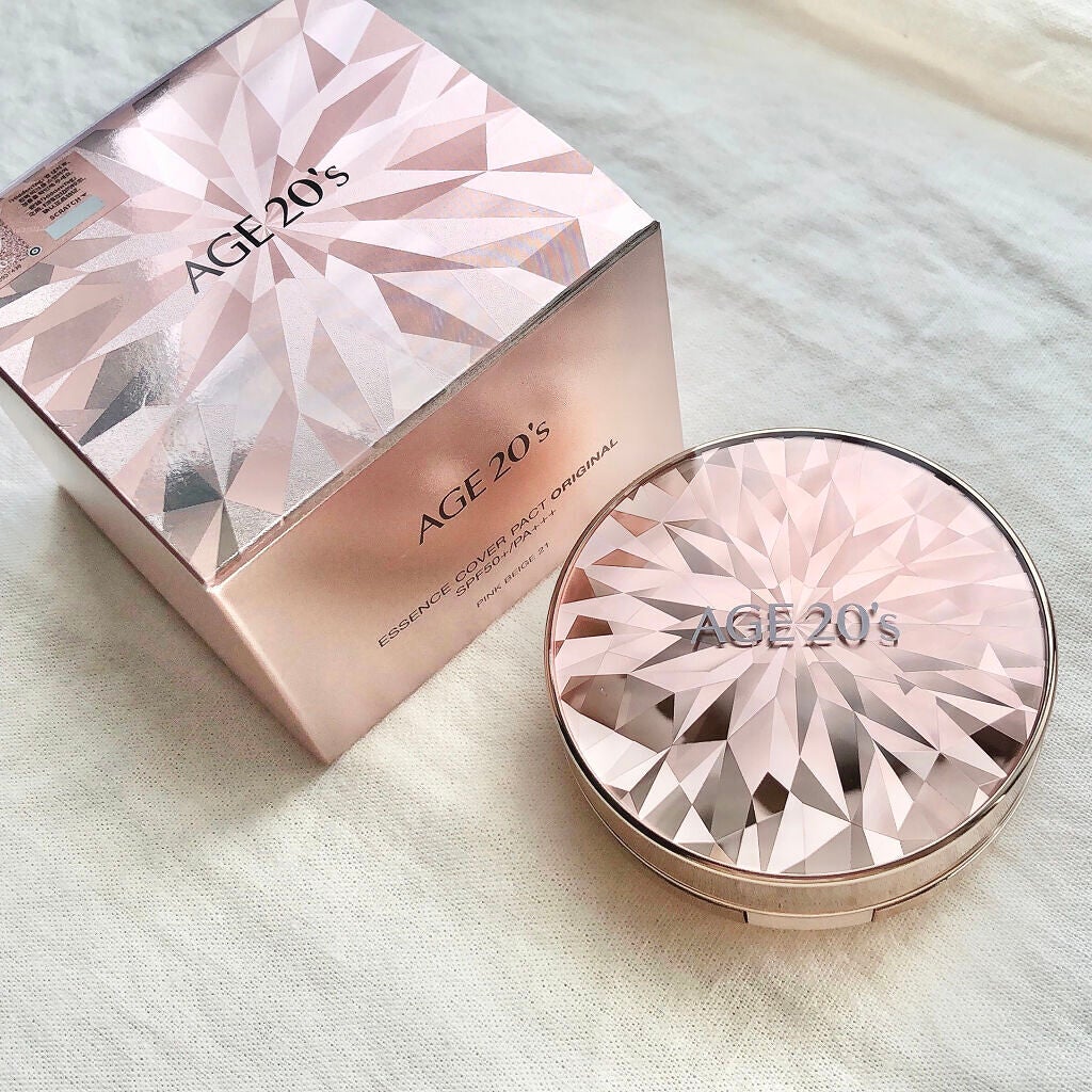 ORIGINAL ESSENCE COVER PACT/AGE20’s/クッションファンデーションを使ったクチコミ(9枚目)