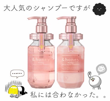 &honey Melty モイストリペア シャンプー1.0／モイストリペア ヘアトリートメント2.0 シャンプー本体440ml/&honey/シャンプー・コンディショナーを使ったクチコミ（1枚目）