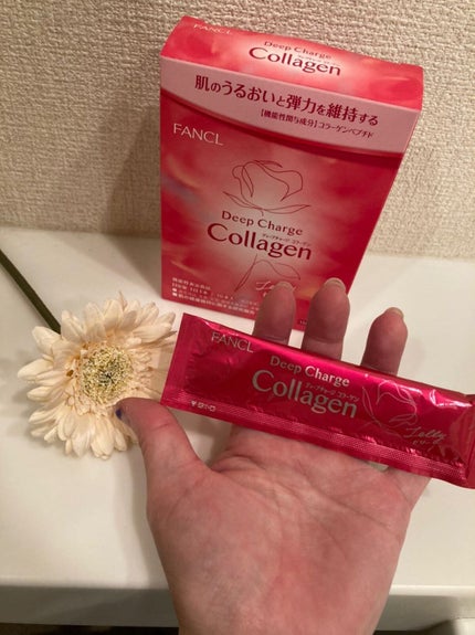 ディープチャージ  コラーゲン スティックゼリー/ファンケル/美容サプリメントを使ったクチコミ(1枚目)
