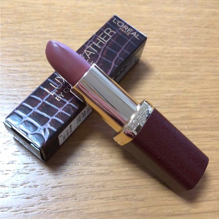 リュクスレザーコレクション/ロレアル パリ/口紅を使ったクチコミ(1枚目)