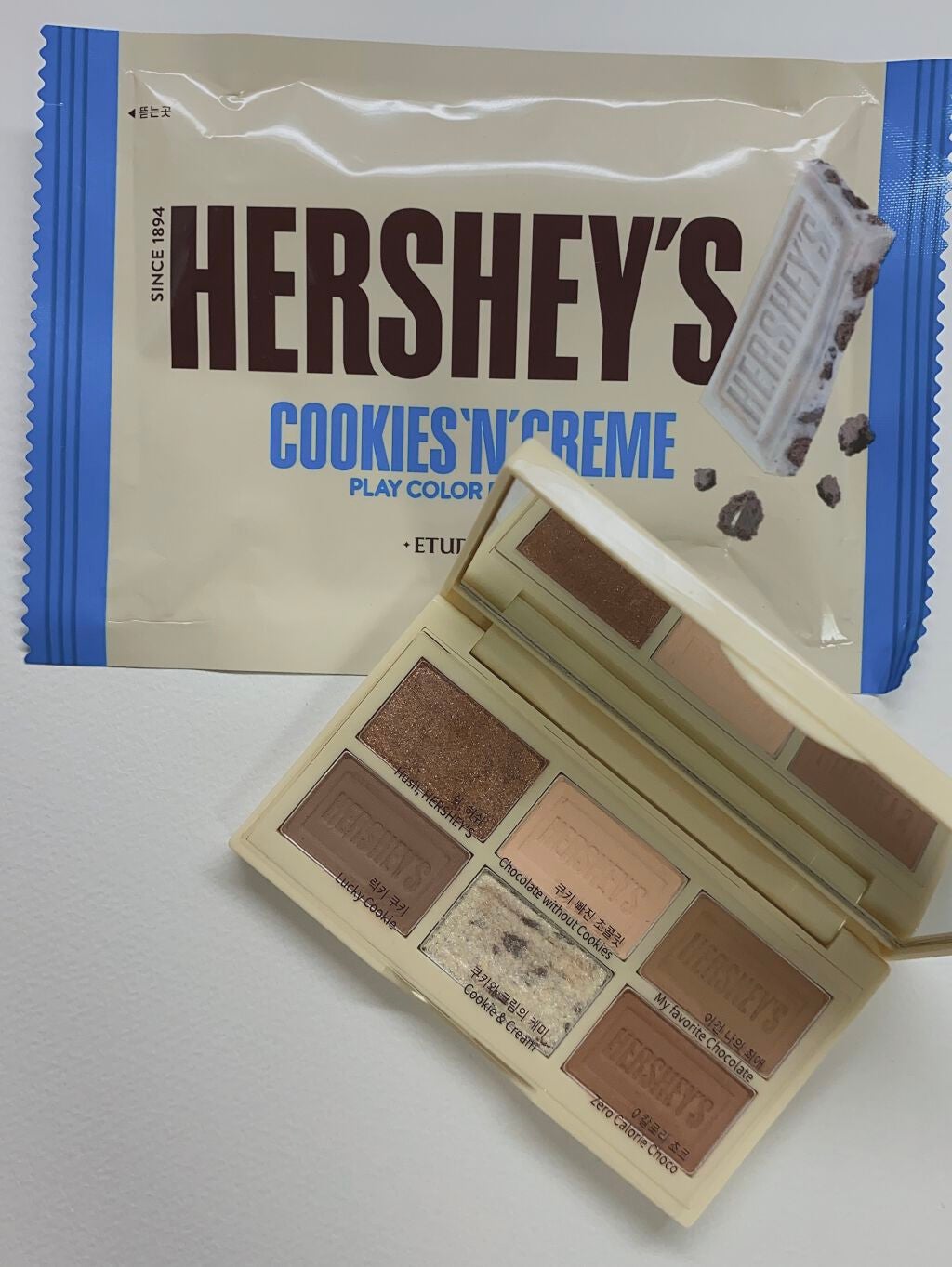 ハーシー プレイカラーアイズミニ/ETUDE/アイシャドウパレットを使ったクチコミ(2枚目)