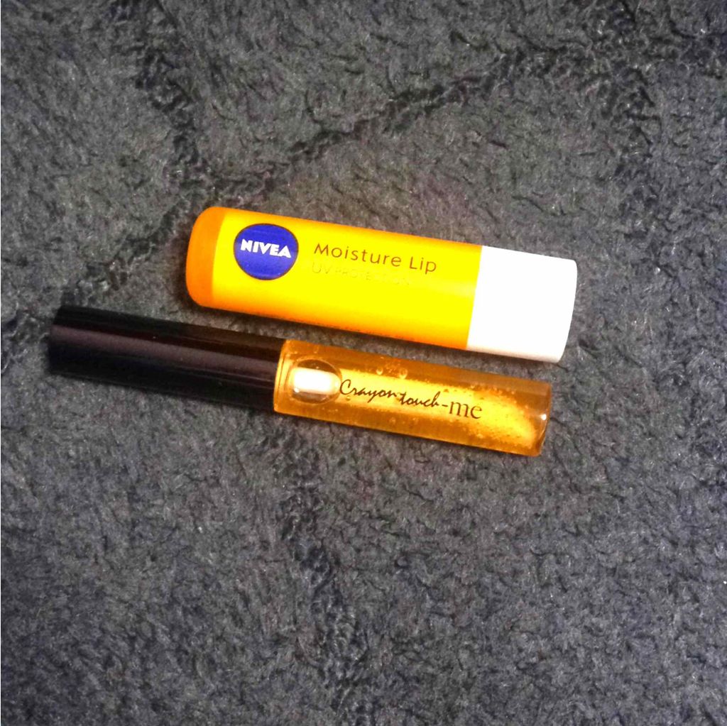 リップモイストオイル メロウオレンジ/crayontouch-me/リップオイルを使ったクチコミ（3枚目）