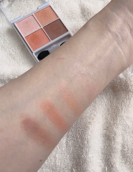 シルキースフレアイズ/キャンメイク/アイシャドウパレットを使ったクチコミ(4枚目)