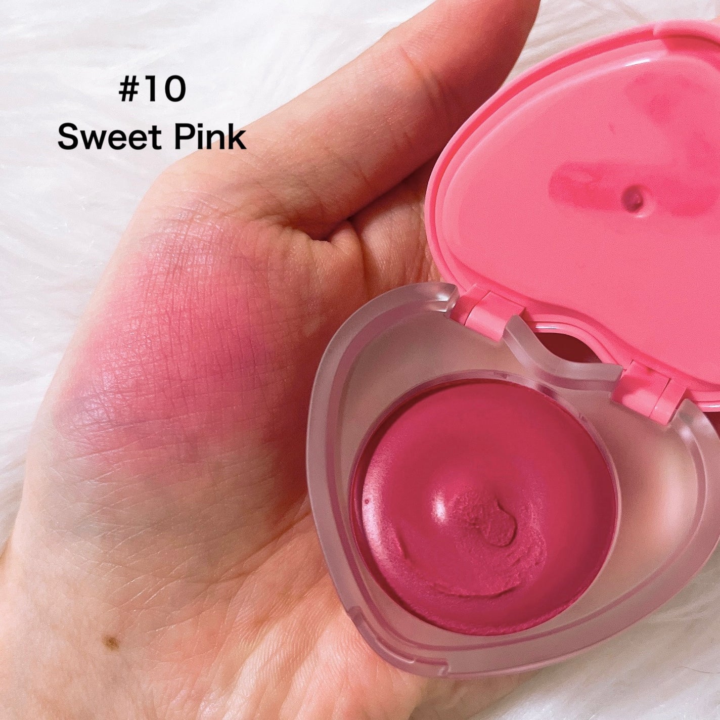 スフレカラーポット/dasique/口紅を使ったクチコミ(3枚目)