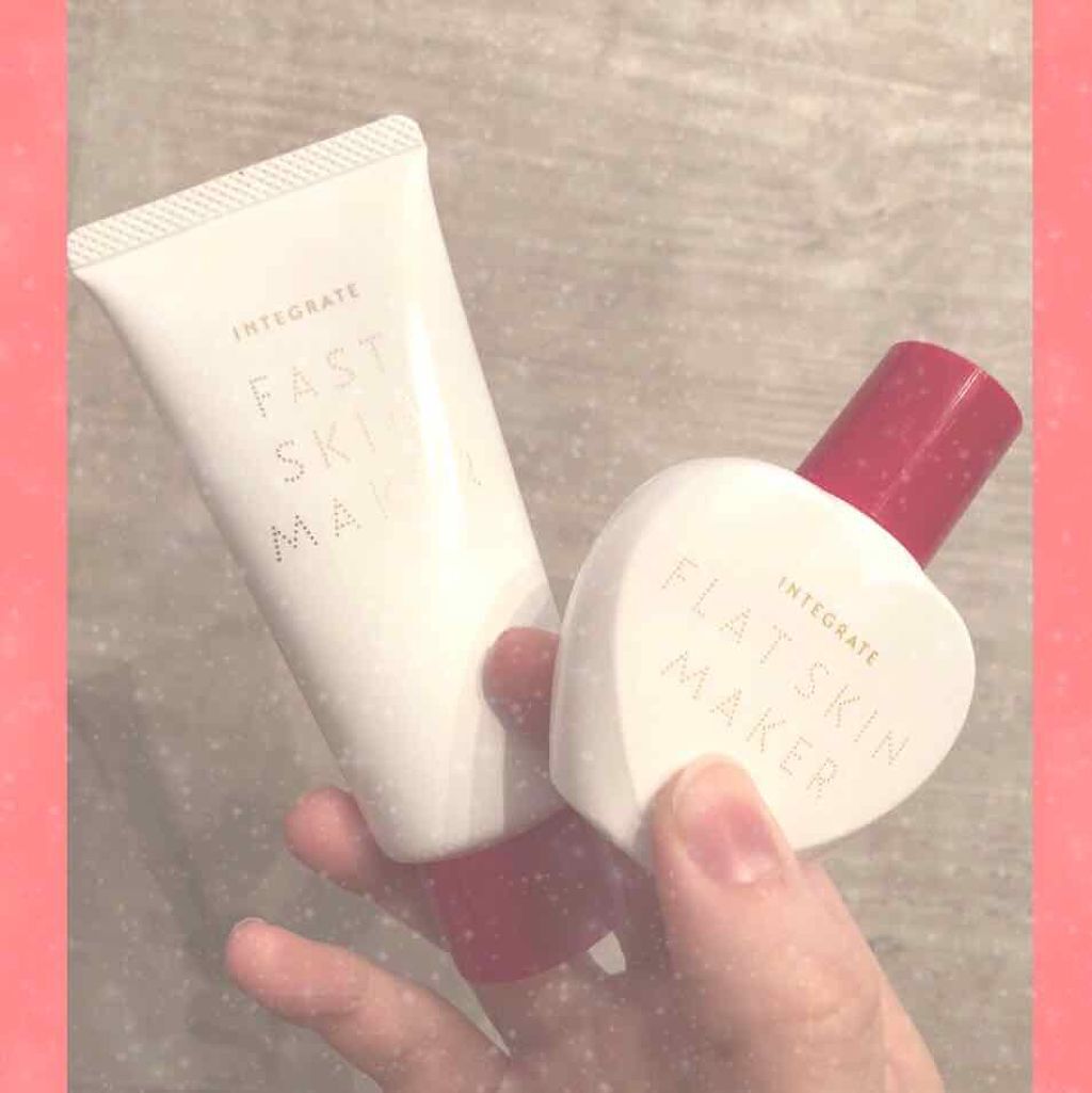 フラットスキンメーカー N/インテグレート/リキッドファンデーションを使ったクチコミ(1枚目)