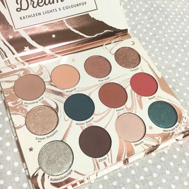 ドリームストリートプレストパウダー シャドーパレット/ColourPop/アイシャドウパレットを使ったクチコミ（2枚目）