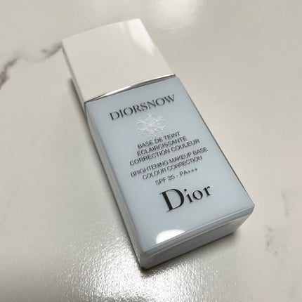 【旧】スノー メイクアップ ベース UV35 SPF35/PA+++/Dior/化粧下地を使ったクチコミ(1枚目)